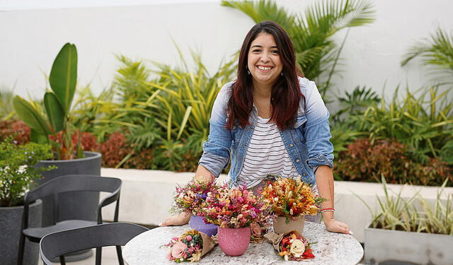 Casi eternas. Las flores que hace María Claudia pueden durar años y tienen aromas únicos. Foto: difusión<br><br>    