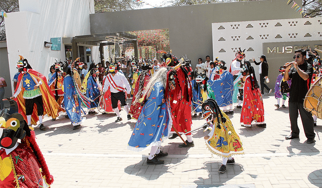  Museo de Túcume. Ramada gastronómica y bailes tradicionales en sitio arqueológico de distrito de Túcume. Foto: difusión   