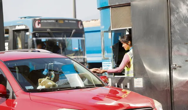  Sin cambios. Las casetas de Rutas de Lima en un día normal. Foto: Antonio Melgarejo/La República<br><br>    