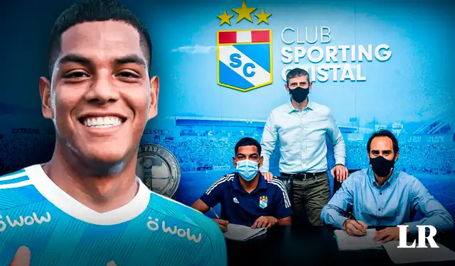 Joao Grimaldo tiene contrato con Sporting Cristal hasta el 2025. <strong>Foto: composición GLR</strong>   