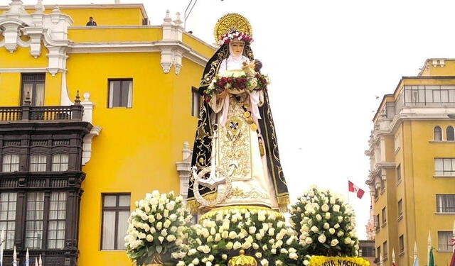  Lima se prepara para la festividad en honor Santa Rosa este 30 de agosto. Foto: Diario AR   