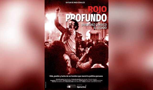  Rojo profundo, Javier Diez Canseco, el legado. Foto: composiciónLR 