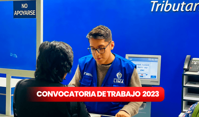  El SAT ofrece empleos sueldos que van entre los<strong>&nbsp;</strong>S/1.300 y S/7.000. Foto: ComposiciónLR/Servicio de Administración Tributaria   