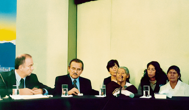  Doña Prudencia se refirió a matanza de Socos, en 1983. Foto: difusión   