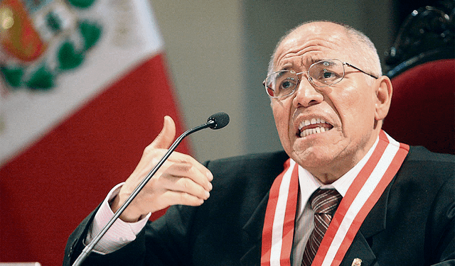  Los desmintió. Juez César San Martín. Foto: difusión   