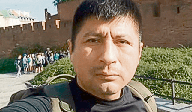  ¿Perdido? Julián Inti Cabrera Inga (38) está desaparecido. Su familia pide ayuda. Foto: difusión   