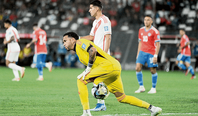  El diferente. Pedro Gallese salvó el arco peruano en más de una ocasión en el Monumental. Foto: difusión   