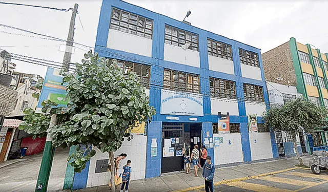 El escenario. Colegio n° 7012 Jesús de la Misericordia, donde ocurrió el incidente. Foto: La República El escenario. Colegio n° 7012 Jesús de la Misericordia, donde ocurrió el incidente. Foto: La República