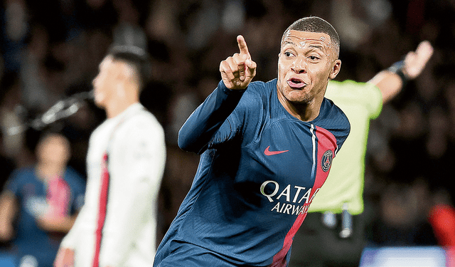  Alegría. Kylian Mbappé ha anotado en sus últimos cuatro partidos, a nivel de clubes y de selección. Foto: difusión   