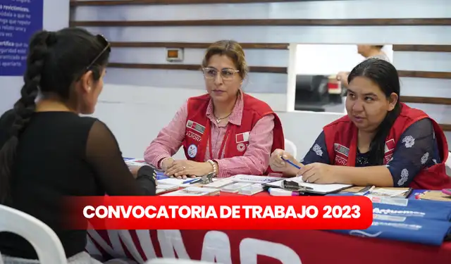 El Ministerio de la Mujer ofrece más de 300&nbsp;puestos de trabajo&nbsp;que están disponibles en todo el país. Foto: composición LR/MIMP    