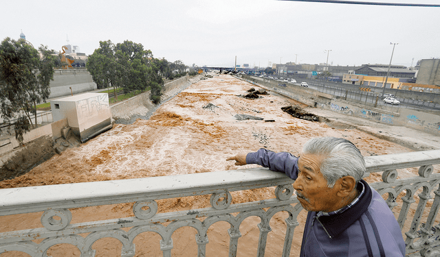  Temor. El Rímac amenaza y son pocas las obras en Lima. Foto: difusión   