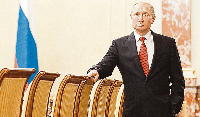  Rusia . Vladímir Putin definirá su quinto mandato. Foto: EFE   