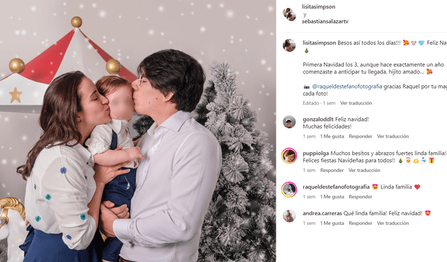 Sebastián Salazar goza de su familia. Foto: Instagram/Sebastián Salazar 