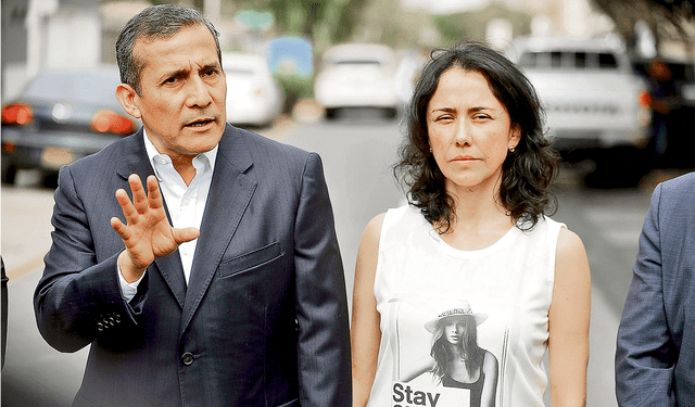  Pruebas. Ollanta Humala y Nadine Heredia entran a la última fase de su juicio. Foto: difusión   