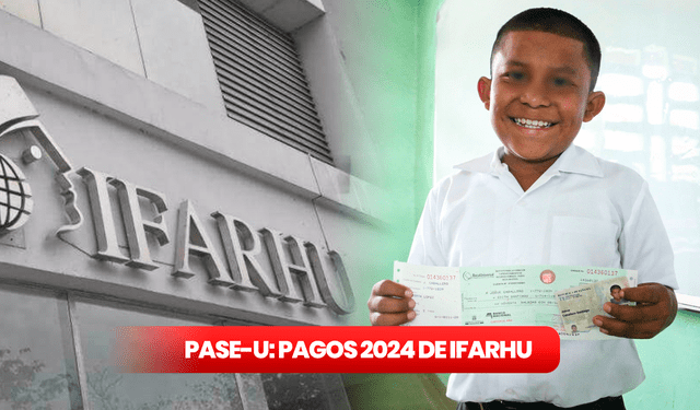 Estudiantes panameños pueden recibir el PASE-U si mantienen buenas notas. Foto: composición LR/ Ifarhu/ Telemetro