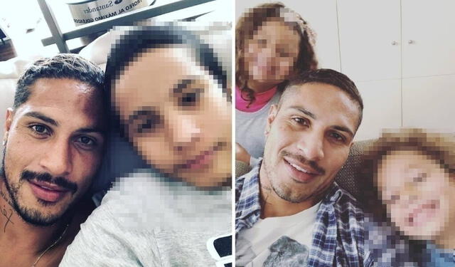  Paolo Guerrero junto a sus tres hijos mayores Diego Enrique, Alessio y Naela. Foto: composición LR/ Instagram/Paolo Guerrero   