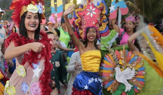 El carnaval en Venezuela se celebrará el lunes 12 y martes 13 de febrero de 2024. Foto: Salsa es la Cura   