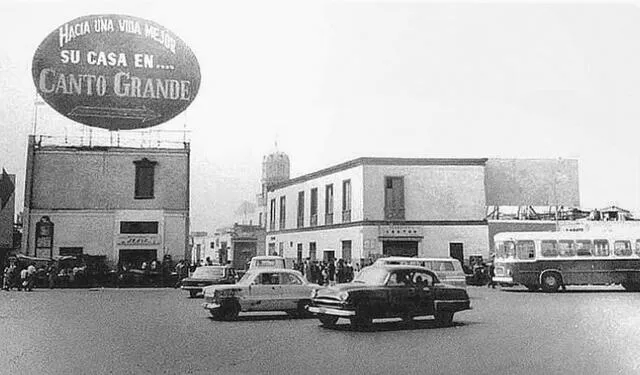 A inicios de 1960, la urbanización Canto Grande se gestaba como una ciudad satélite de Lima Metropolitana. Foto: Lima La Única/David Reyes/Facebook   