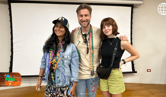 Nidia Bermejo, David Villanueva y Alex Béjar, los nuevos jales de 'Al fondo hay sitio' 2024. Foto: América TV   