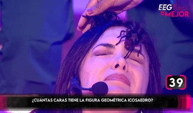  Rosángela Espinoza lleva varios años como integrante de 'Esto es guerra'. Foto: América TV   