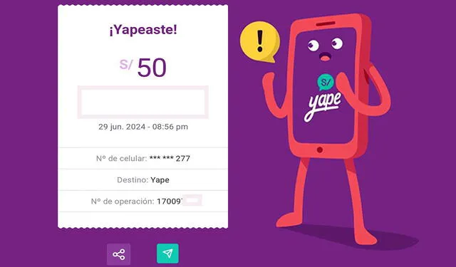 Aprende a reconocer un Yape falso. Foto: composición LR/Yape   