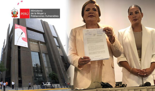  Pamela López es respaldada por el Ministerio de la Mujer tras denuncia contra Christian Cueva. Foto: composición LR/Instagram/Kevinn García - URPI/Ministerio de la Mujer   