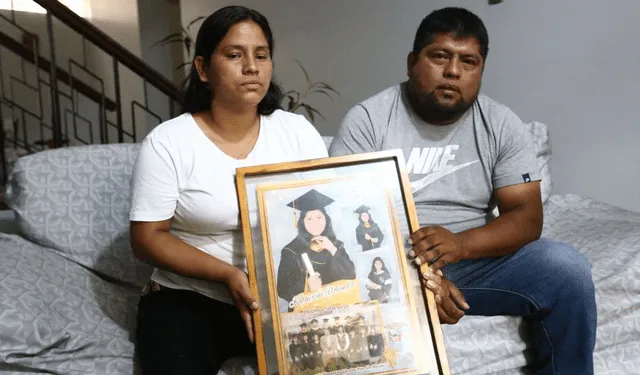 Familia de Katherine Gómez. Foto: Andina   