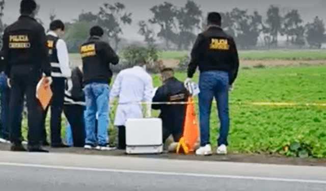 La policía aún no encuentra a los responsables del crimen. Foto: captura América TV   