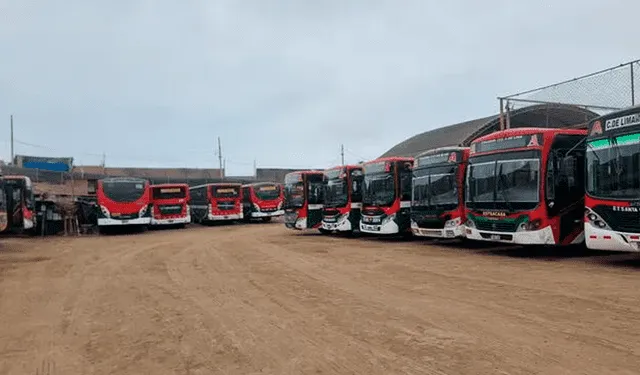 Buses de la empresa Santa Catalina también fueron extorsionados. Foto: difusión   