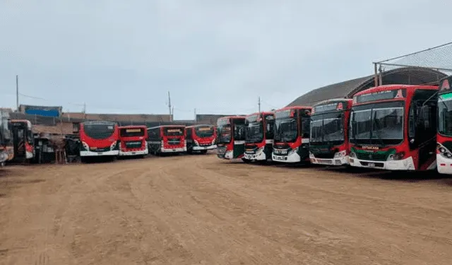 Los buses de la empresa Santa Catalina tuvieron que dejar de operar por extorsiones. Foto: LR   