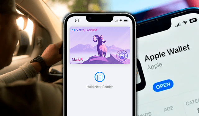  La herramienta Apple Wallet puede usarse en algunos estados para escanear la licencia de conducir en Estados Unidos. Foto composición LR/Apple/Freepik    