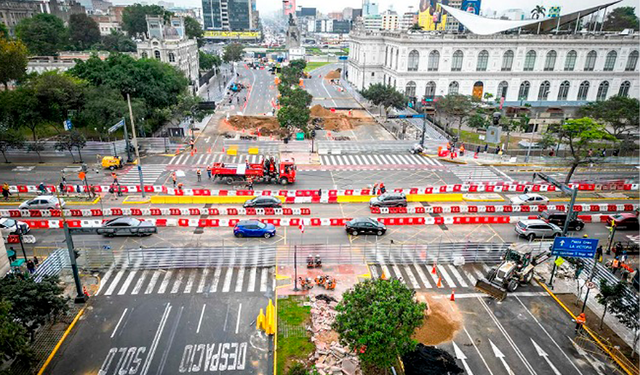 La construcción de la Estación Central durará 25 meses. Foto: MTC   