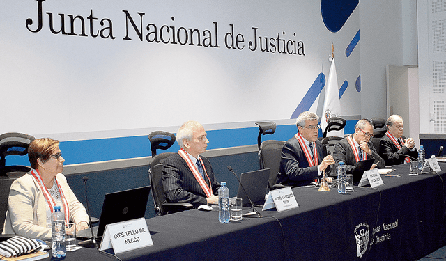 Junta Nacional de Justicia. Foto: difusión    