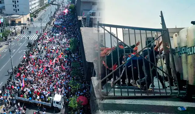  Los gremios que se sumarán al Paro Nacional durante APEC anunciaron que se concentrarán en la Plaza Dos de Mayo/Foto: LR    