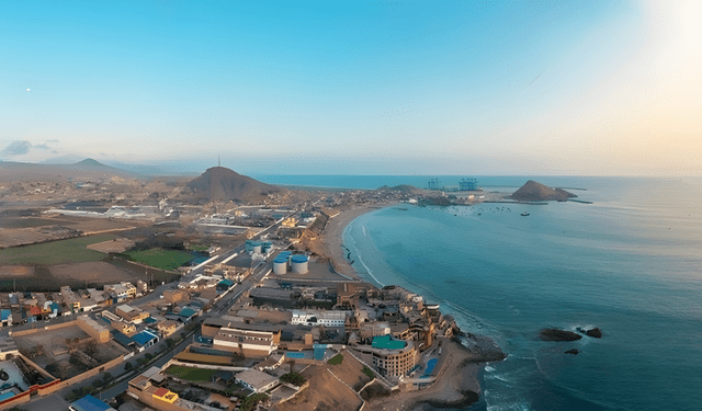  Vista panorámica de la ciudad de Chancay. Foto: ShutterStock   