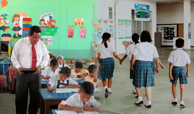 Las escuelas públicas tendrán un fin de semana largo, regresando a clases el martes 10, mientras que el lunes 9 se conmemora la Batalla de Ayacucho. Foto: Andina/Grupo GEARD/LR   