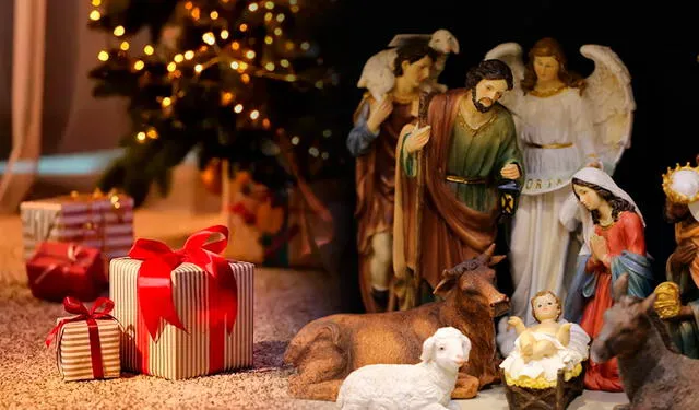  La Navidad celebra el nacimiento del Niño Jesús cada 25 de diciembre.&nbsp;Foto: Composición LR.    