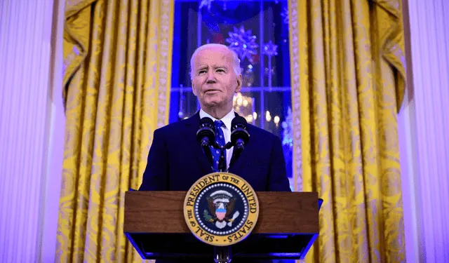 El presidente demócrata deberá dejar el cargo y la Casa Blanca, el próximo 20 de enero, para que suceda, Donald Trump. Foto: AFP.   