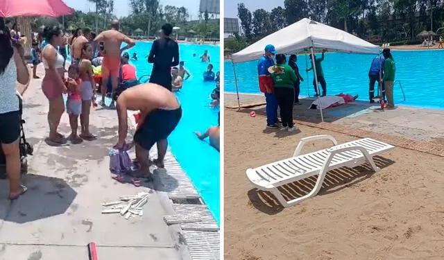 Fallecimiento de una mujer dentro del Club Metropolitano Wiracocha. Foto: Composición LR   