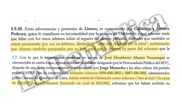 Odebrecht | Humberto Abanto Verastegui | Jorge Barata | Los arbitros de Odebrecht Odebrecht | Humberto Abanto Verastegui | Jorge Barata | Los arbitros de Odebrecht