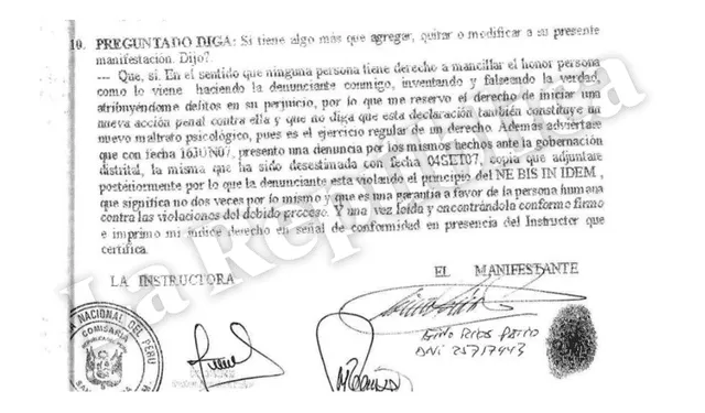 Gino Ríos | JNJ | Junta Nacional de Justicia