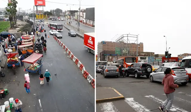 Zonas que serían intervenidas en la avenida Abancay. Foto: Sebastián Blanco Zonas que serían intervenidas en la avenida Abancay. Foto: Sebastián Blanco