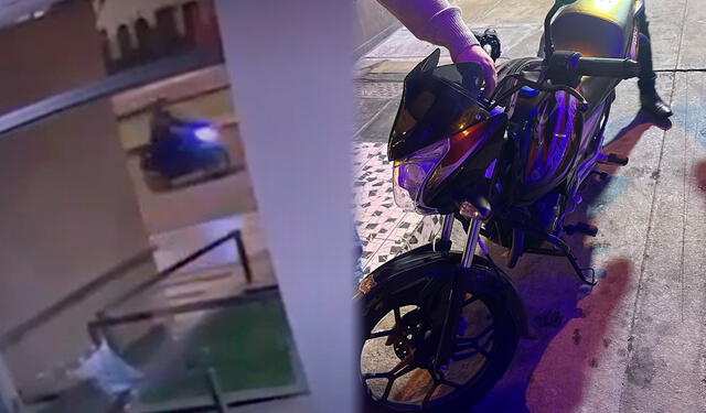 La motocicleta usada en el asesinato del diplomático de Indonesia. Foto: Kevinn García