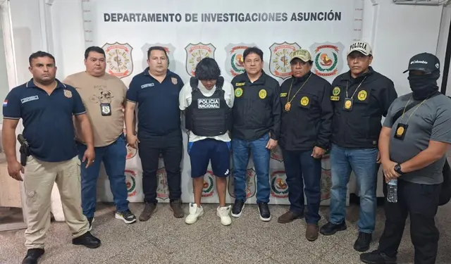 El 'Monstruo' detenido en Paraguay. Foto: Difusión El 'Monstruo' detenido en Paraguay. Foto: Difusión
