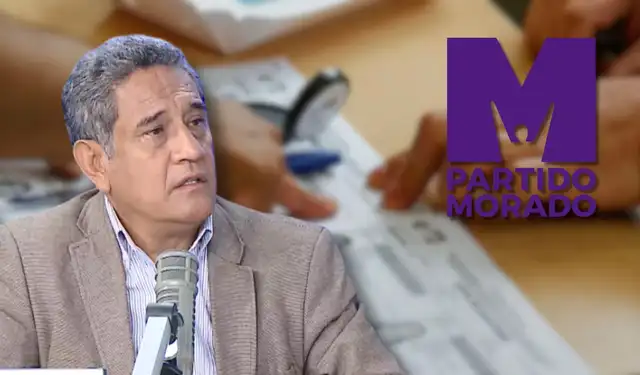  El Partido Morado eligió a Mesías Guevara como candidato presidencial para las Elecciones 2026. Foto: composición LR.   