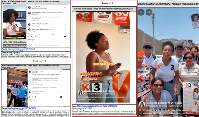  Detalle del informe del JEE. 