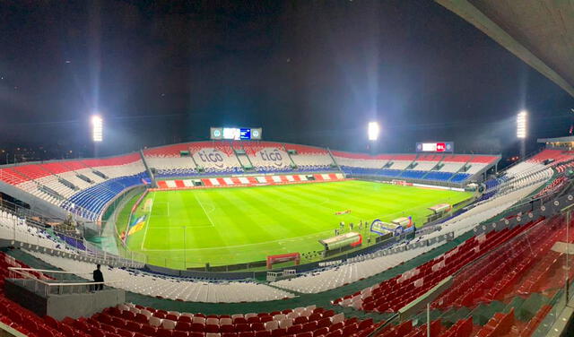 El Estadio Defensores del Chaco será el escenario del Venezuela vs. Paraguay. Foto: ElDefensores/Twitter