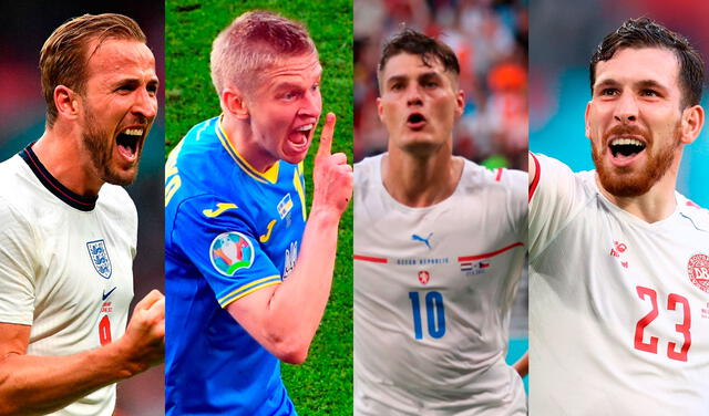 Eurocopa 2021: sigue los partidos Inglaterra vs. Ucrania y República Checa vs. Dinamarca