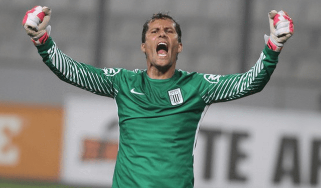 Leao Butron, portero de Alianza Lima con 43 años.