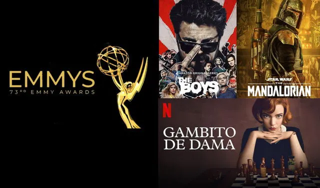Los Emmy 2021 cuenta con producciones de los servicios de streaming más conocidos del mercado. Foto: composición/Netflix/Prime Video/Disney Plus/ATAS